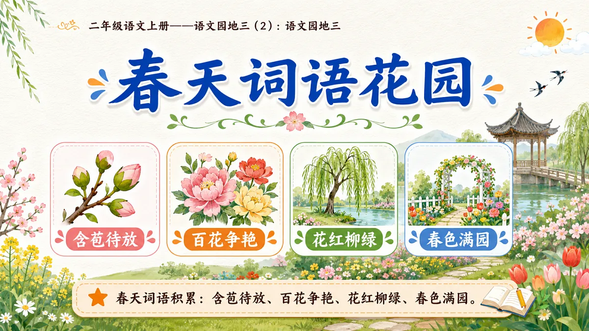 小学六年制统编教材系列课件——二年级语文上册:语文园地三(2)第7页