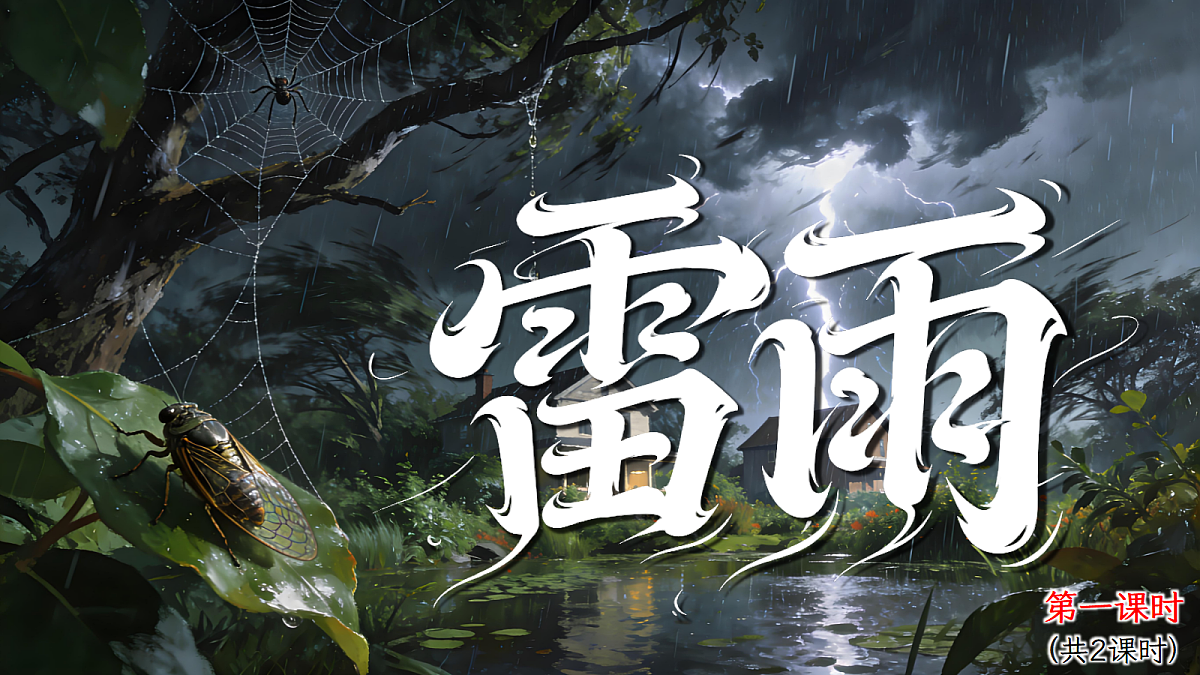 二下 六单元 ②《雷雨》第3页