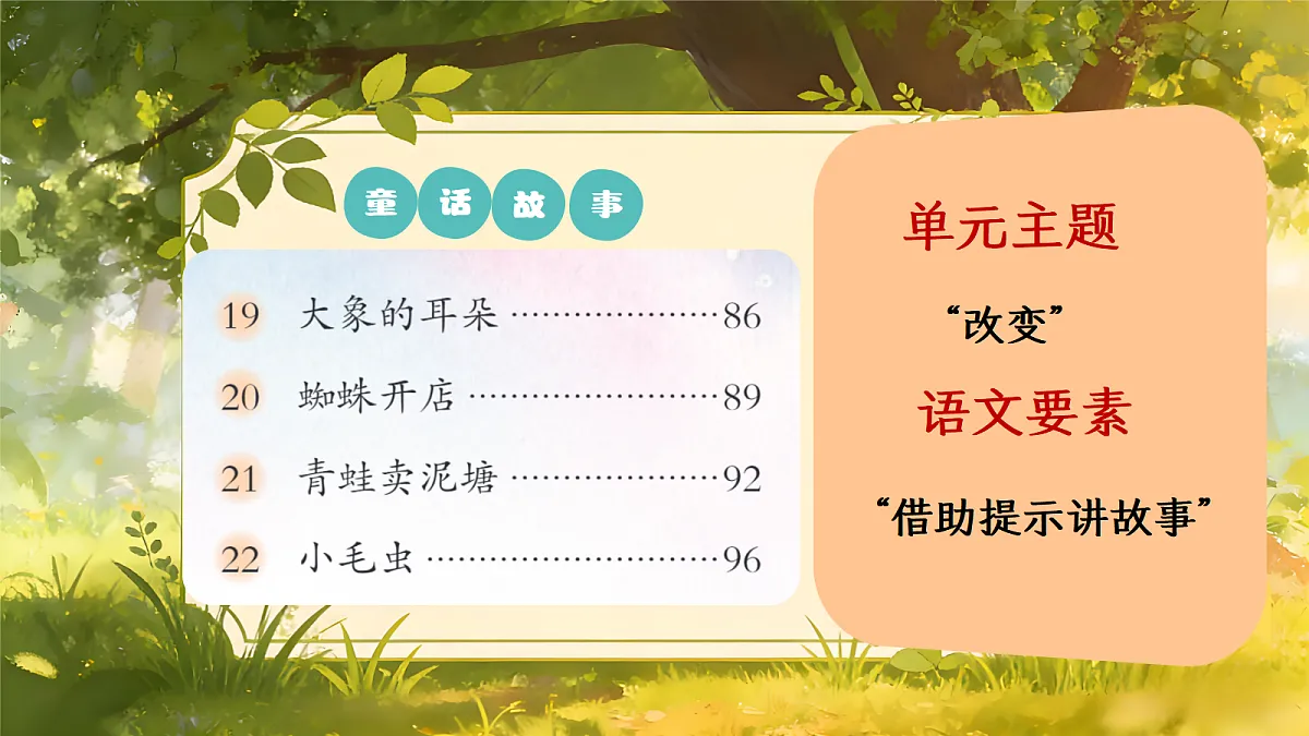 二下第七单元《大象的耳朵》第4页
