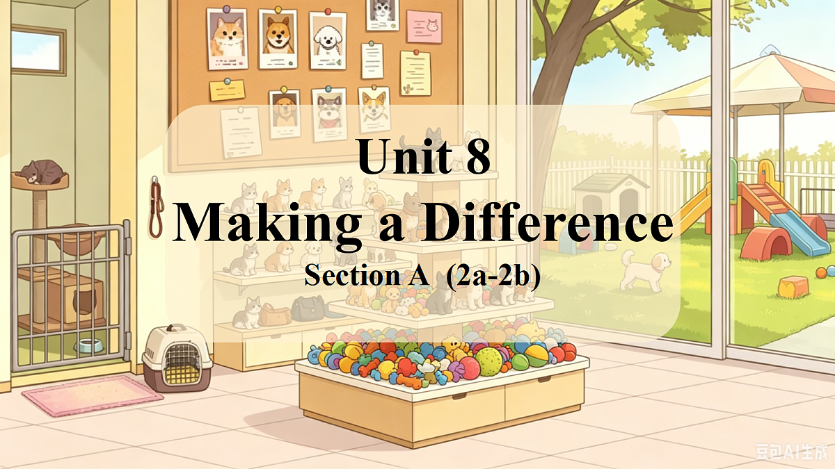 Unit 8 Section A 2a-2d第1页