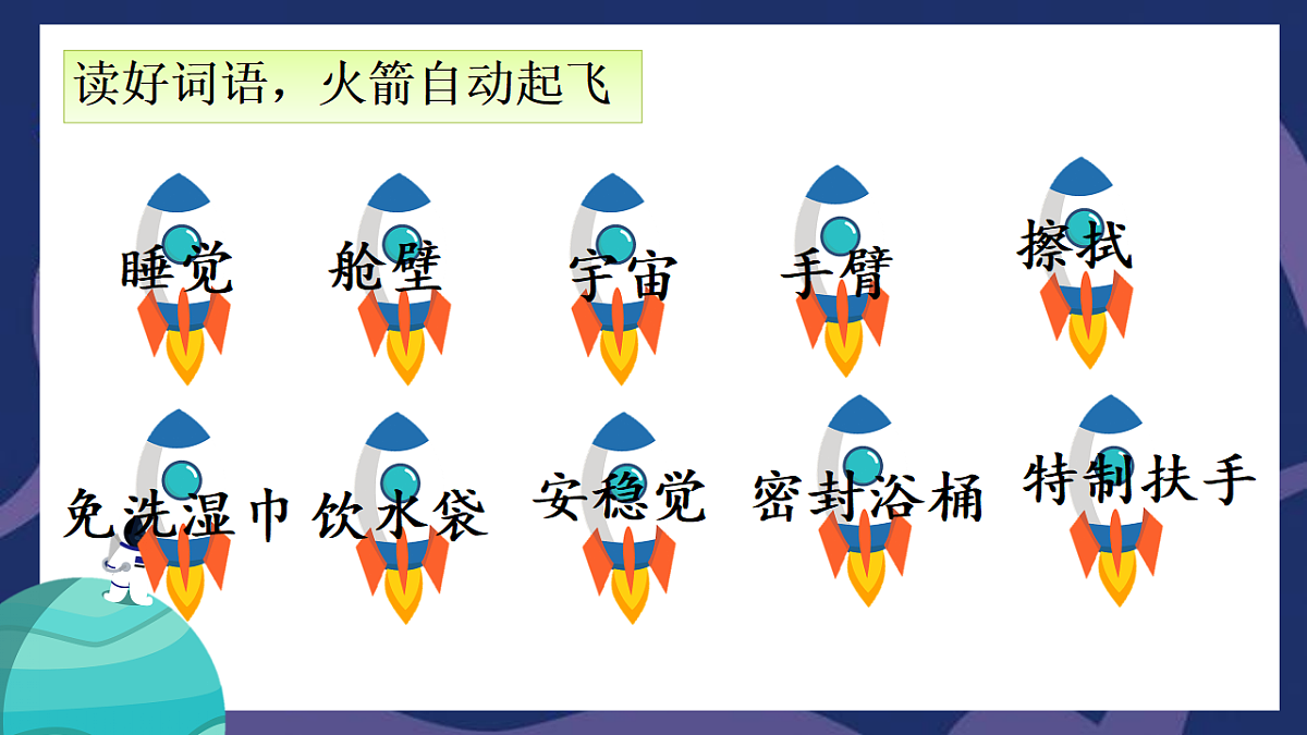 17 太空生活趣事多 教学课件-2025-2026学年统编版语文二年级下册第4页