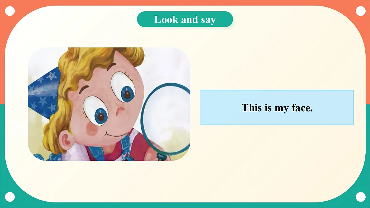 沪教牛津版(六三制一起)英语三上 Unit 3《What do we look like?》Period 4 Extend 课件第3页