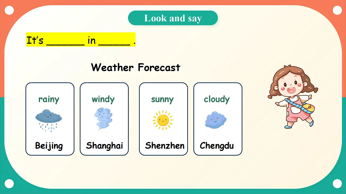 沪教牛津版(六三制一起)英语三上 Unit 7《What do we know about weather?》Period 2 Explore 课件第4页