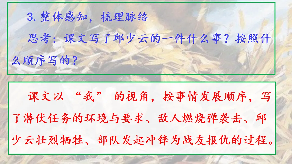 8.《我的战友邱少云》教学课件第7页