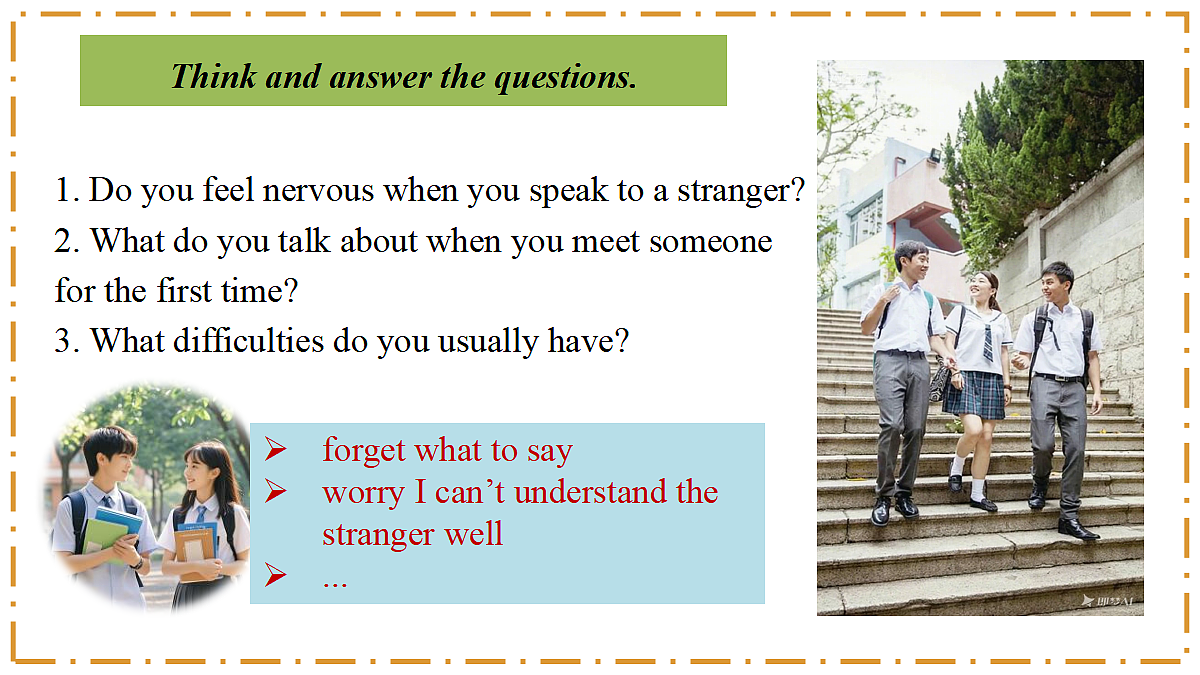 Unit 8 Let's Communicate! Section B(1a-1e) - 八年级英语上册 同步教学课件(人教版2024)第3页