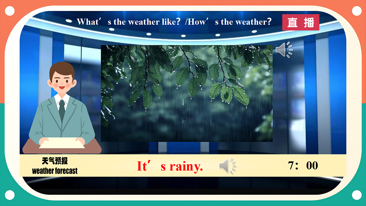 (核心素养)外研版(三起)英语四上 Unit 3《What's the weather like》第6课时 Wrap up 课件第6页