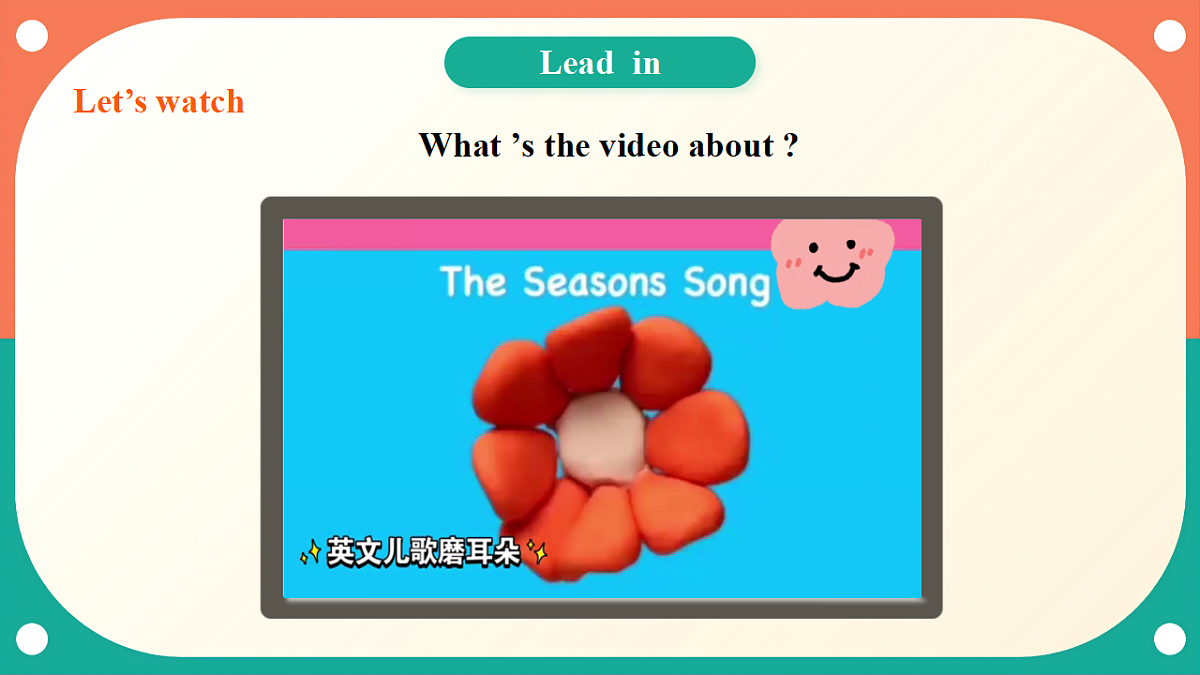 (核心素养)外研版(三起)英语四上 Unit 4《Wonderful seasons》第2课时 Start up 课件第4页