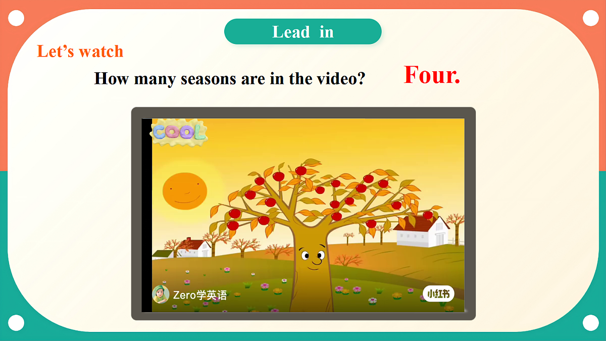 (核心素养)外研版(三起)英语四上 Unit 4《Wonderful seasons》第3课时 Speed up 课件第4页