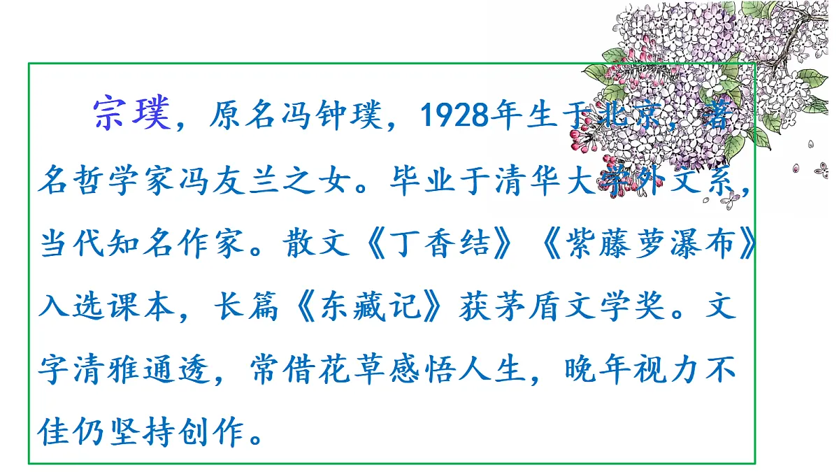 3《丁香结》教学课件第8页