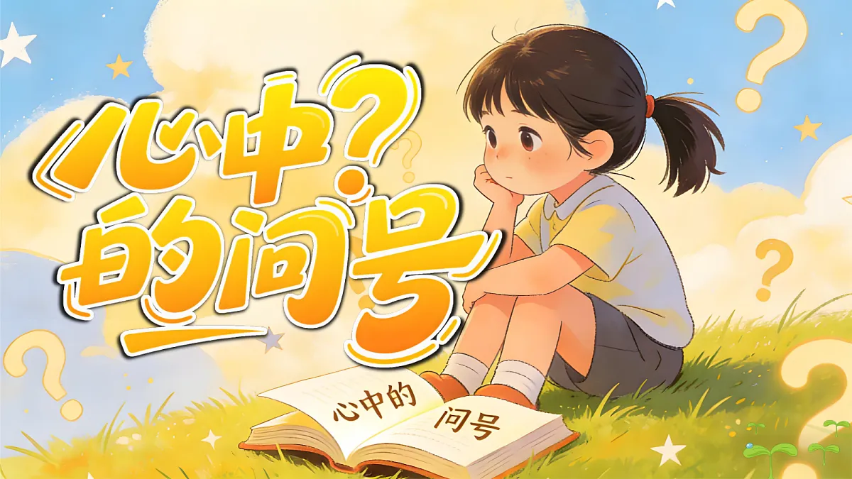 二下单元六写话《心中的问号》第1页