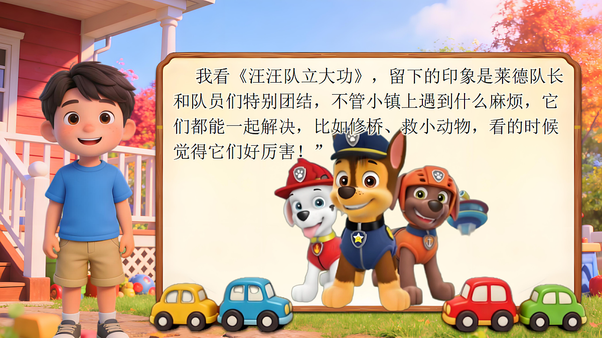 二年级单元八口语交际-推荐一部动画片第8页