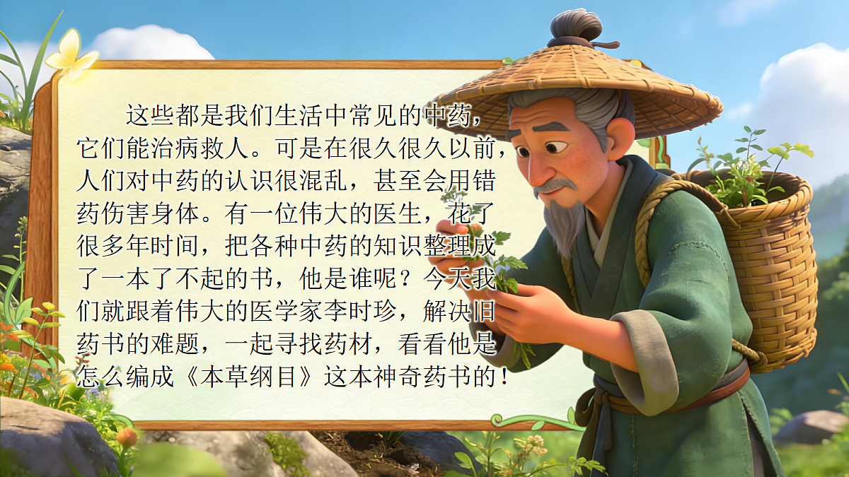 二下 第8单元 我爱阅读 《李时珍》课件第5页