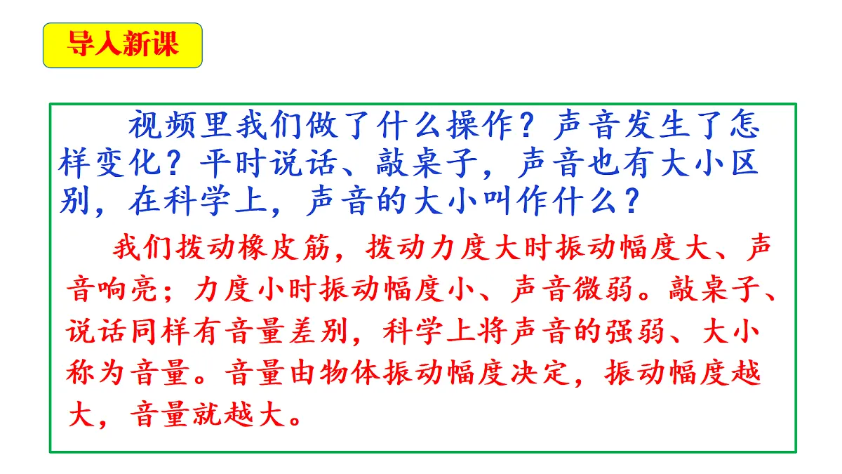 3.2《声音的强弱》教学课件第4页