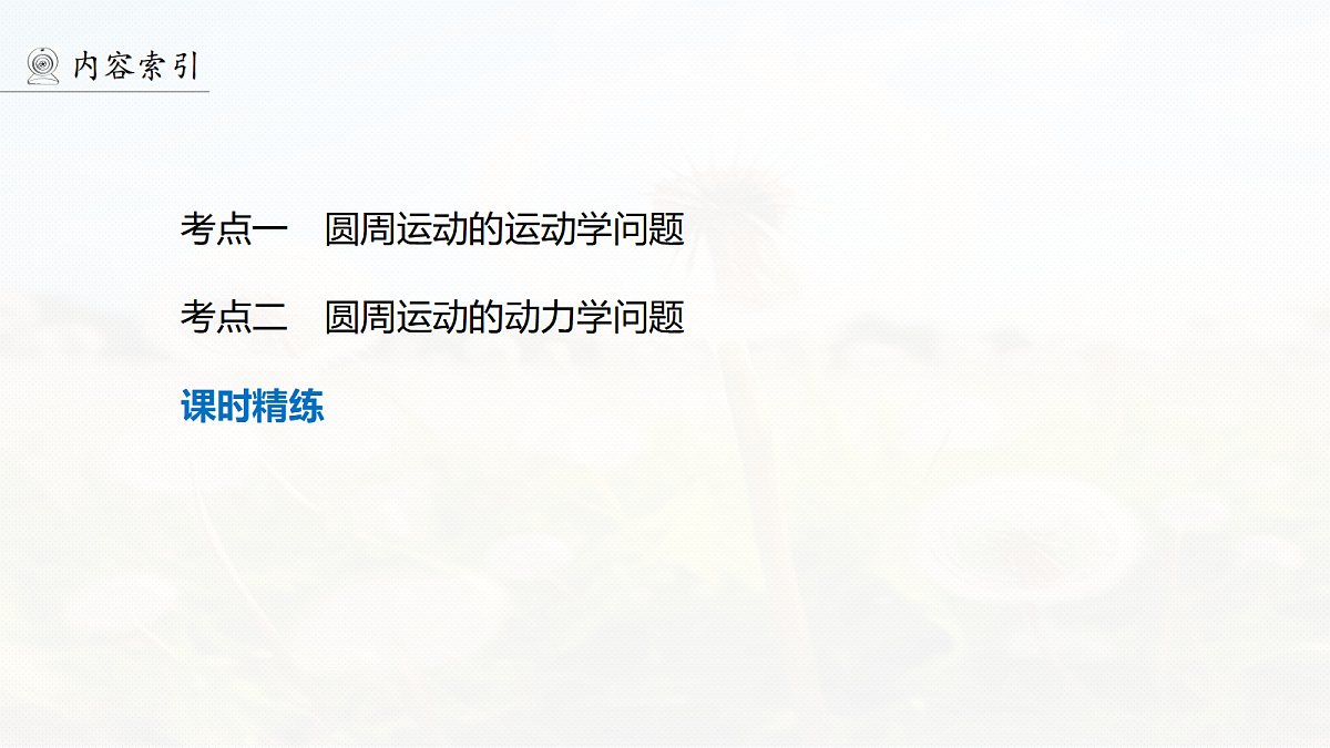 第四章 第21课时 圆周运动第4页