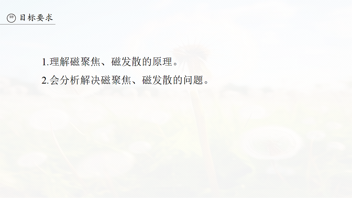 第十一章 微点突破9 磁聚焦与磁发散第3页
