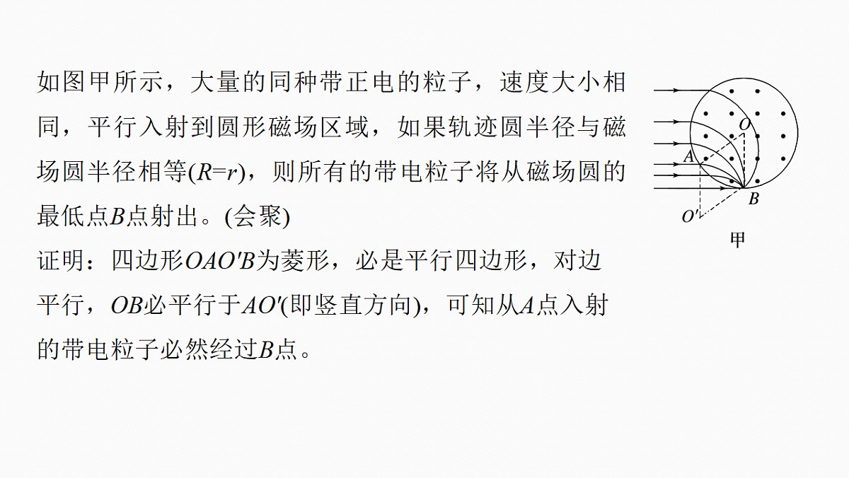第十一章 微点突破9 磁聚焦与磁发散第6页