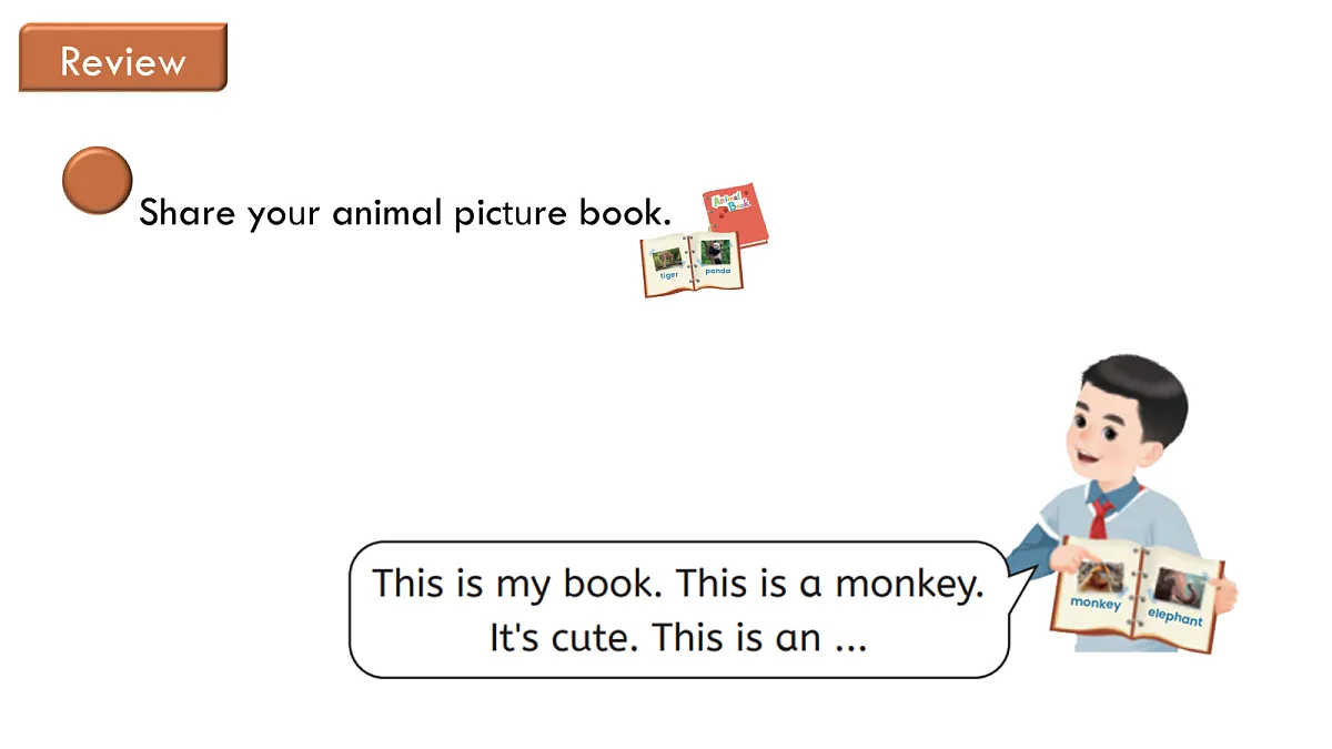 英语人教版(PEP)三年级上册 Unit 3 Our animal friends Lesson 6 Start to read & reading第5页