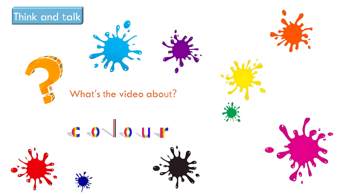 英语人教版(PEP)三年级上册 Unit 5 The colourful world Lesson 1 Let's talk第4页