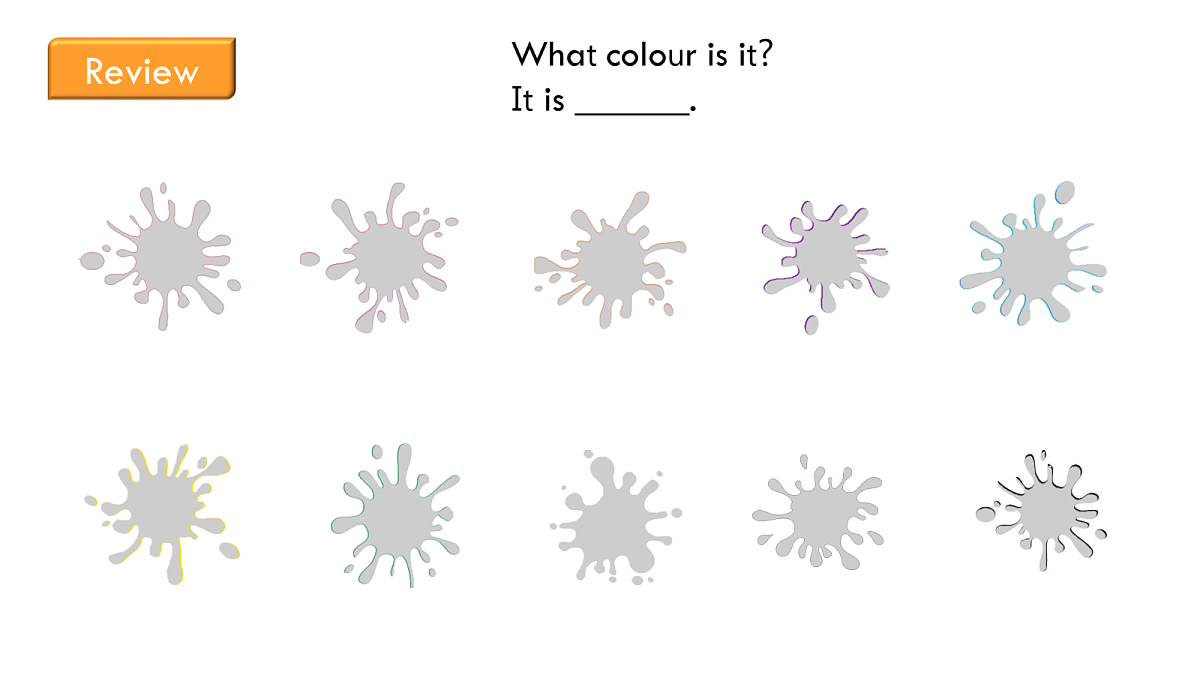 英语人教版(PEP)三年级上册 Unit 5 The colourful world Lesson 6 Start to read & reading第4页