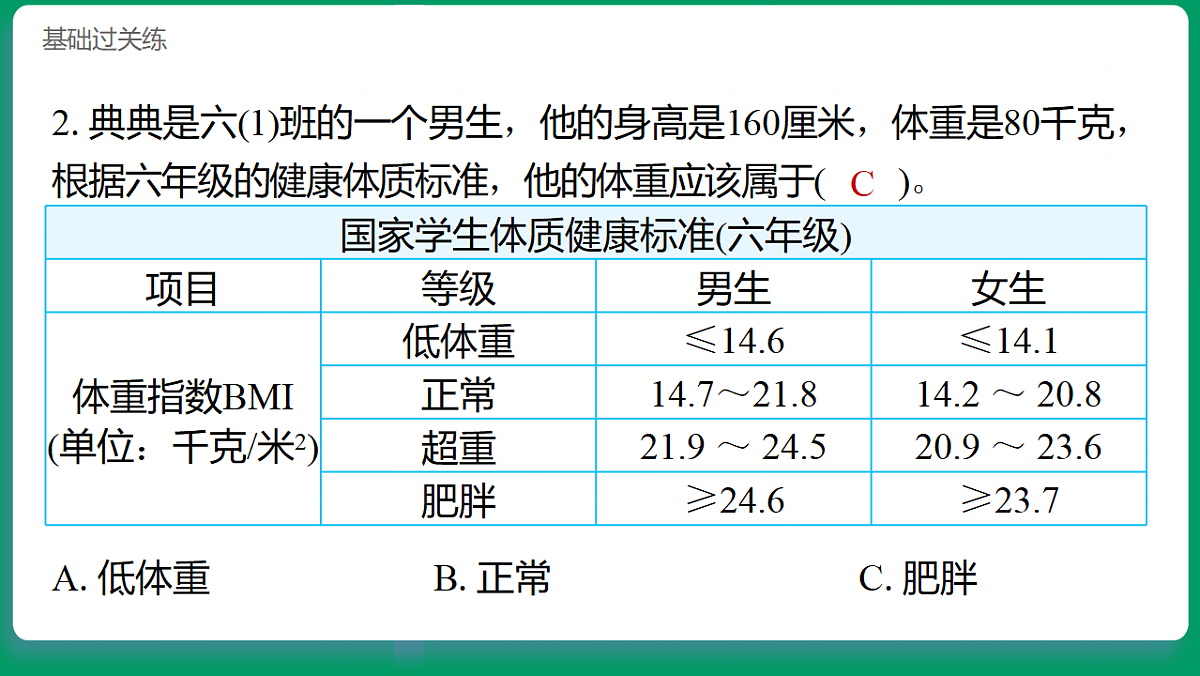 1.1生长发育的信息 习题课件第3页