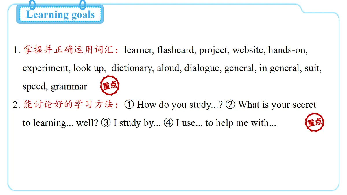 Unit 3 Smart Learning (第1课时) Section A 1a-2d第2页