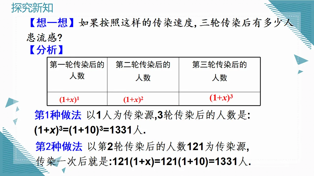 2026学年新人教版初中数学九年级上册25.3实际问题与一元二次方程(第1课时)课件第7页