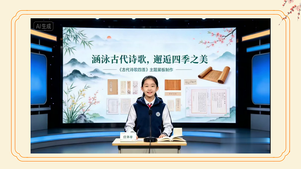 4 古代诗歌四首:涵泳古代诗歌 邂逅四季之美(AI赋能 ·教学课件)语文统编版2024七年级上册第5页
