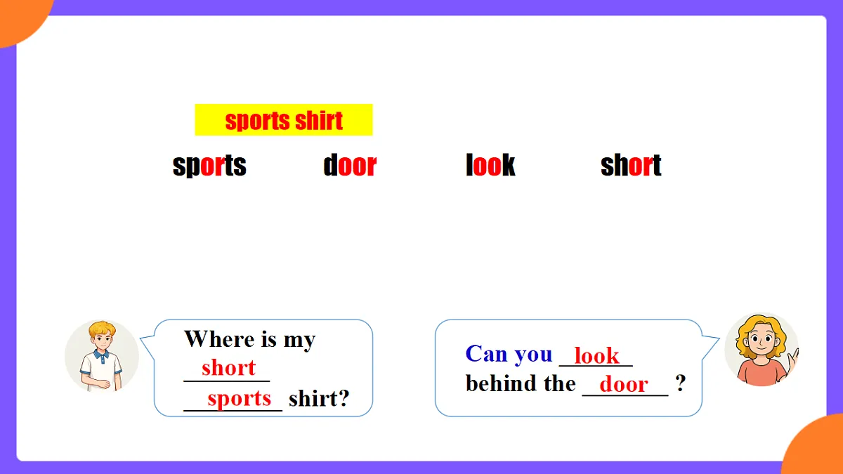 Unit2 Home Sweet Home SectionA Pronunciation 1-2d第7页