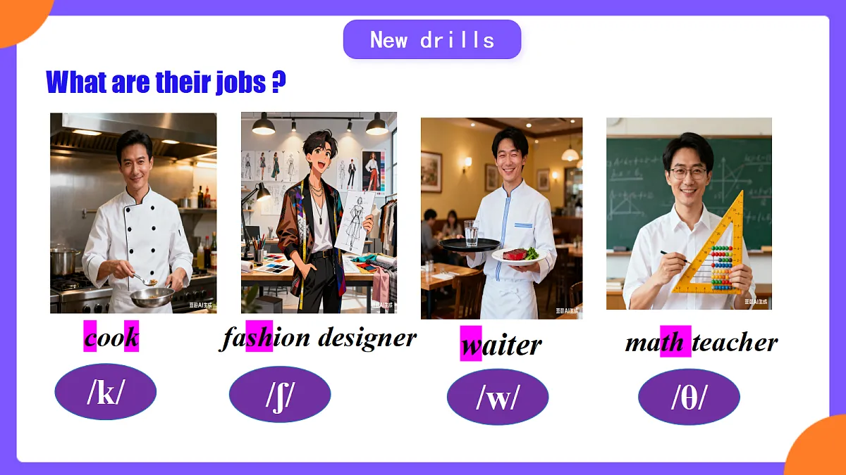 Unit 6 Plan for Yourself ! SectionA Pronunciation 1-2d第6页