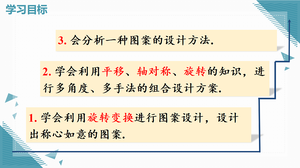 2026学年新人教版初中数学九年级上册28.3 课题学习 图案设计课件第2页