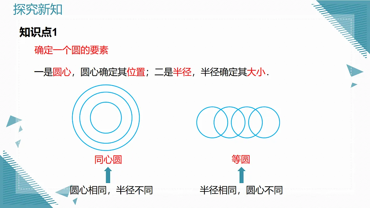 2026学年新人教版初中数学九年级上册29.1.1圆的有关概念课件第7页