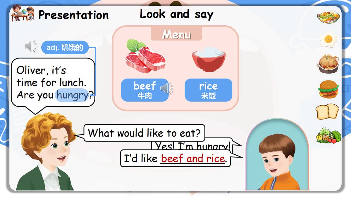 Unit 5 第1课时 Part A Let’s talk&Look, write and role-play(教学课件)英语人教PEP版五年级上册(新教材)第8页