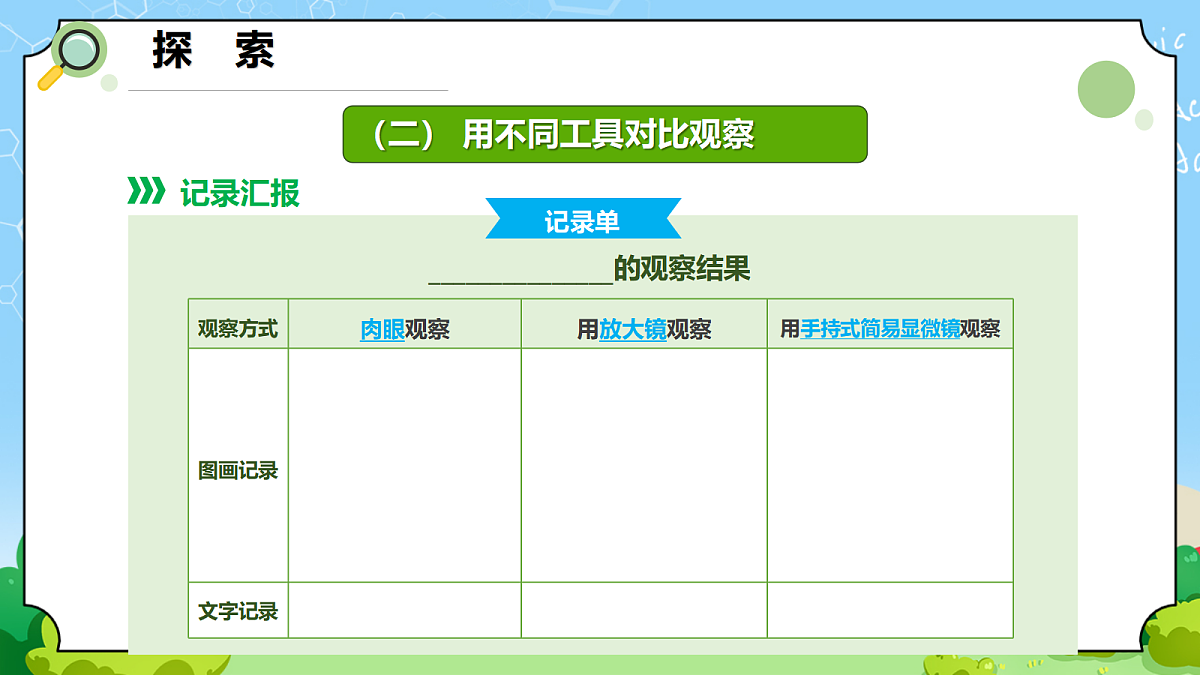 1.3 《用简易显微镜观察》 - 小学科学五级上册 同步教学课件(教科版2024)第6页