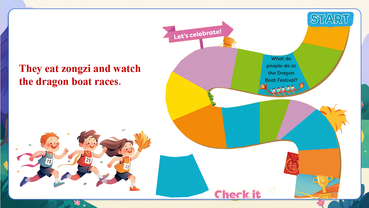 【新教材核心素养】外研版英语五上Unit 6 《Enjoy the festivals》Lesson 3 Hit it big & Wrap up (教学课件)第7页