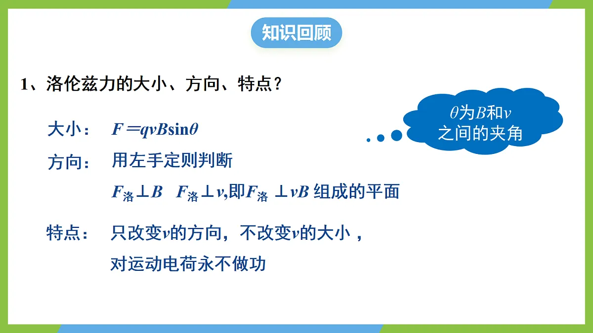 3《带电粒子在匀强磁场中的运动》课件 高二物理人教版选必二第4页