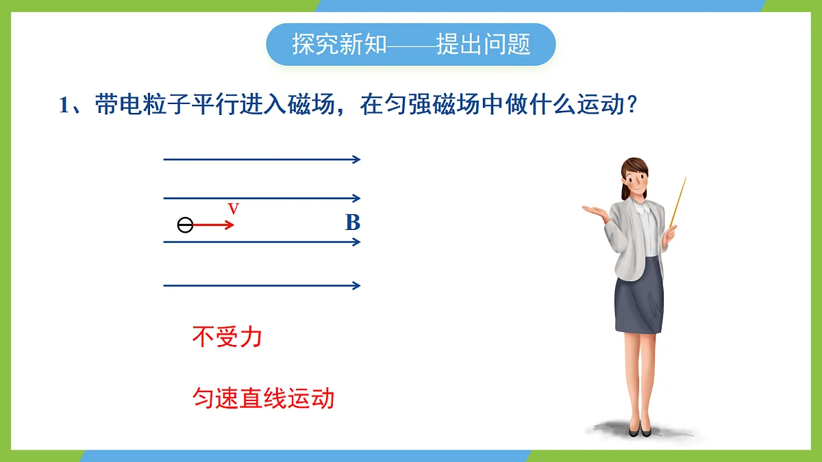 3《带电粒子在匀强磁场中的运动》课件 高二物理人教版选必二第8页