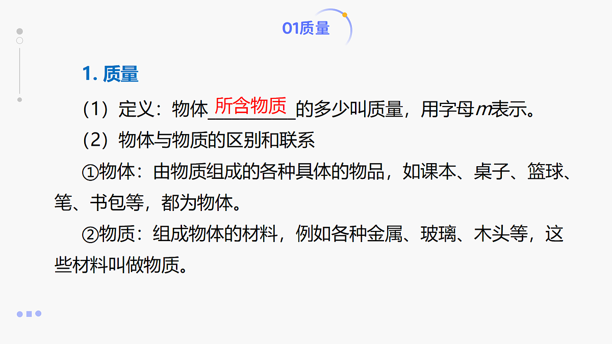 人教版八年级上册+第六章+《质量与密度单元复习》课件第5页