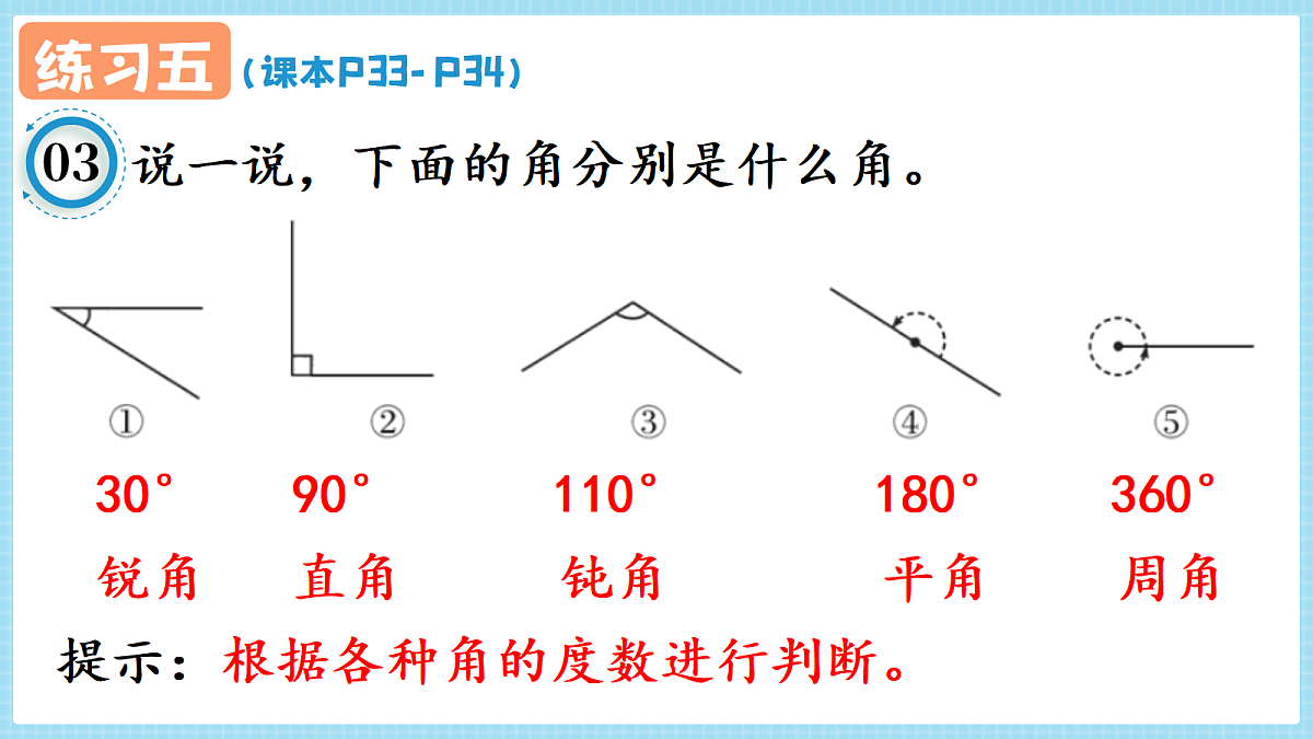 人教版小学数学四年级上册 第4课时《练习五 P33-P34》课件第4页