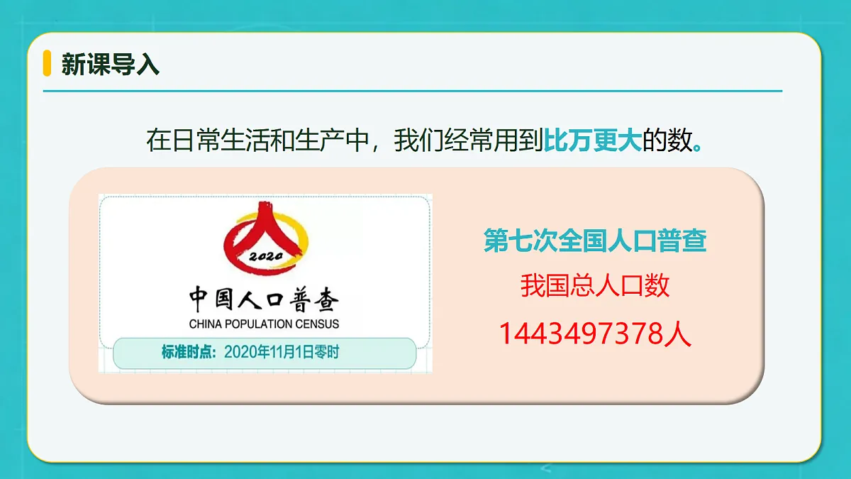 小学数学人教版四年级上册-1.1 亿以内数的认识 (课件)第8页