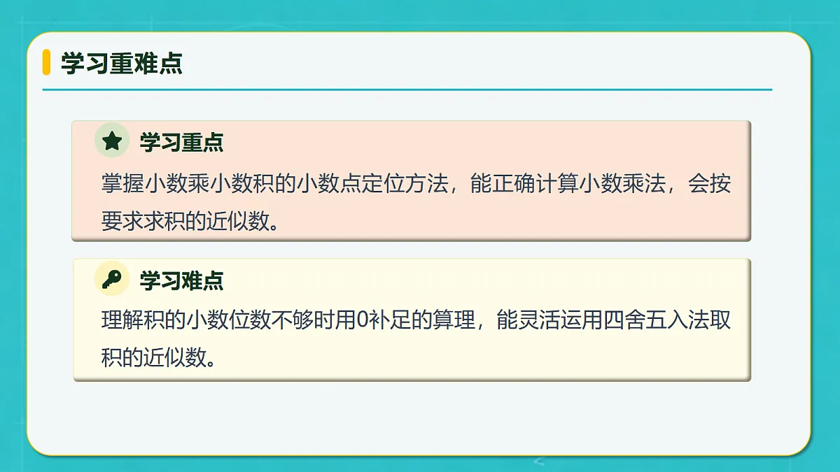 小学数学人教版五年级上册-2.3 小数乘小数(2) (课件)第5页