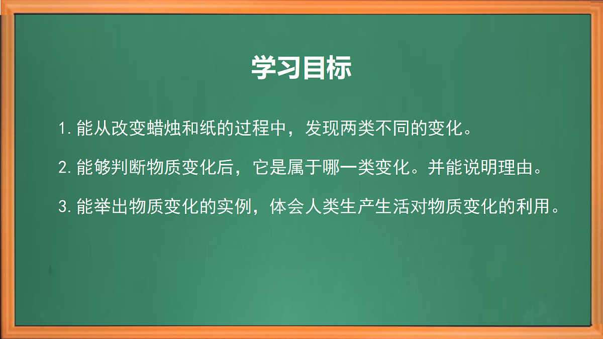 苏教版小学科学六年级上册《1 蜡烛的变化》课件、视频、作业设计第3页
