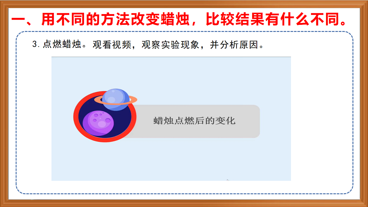 苏教版小学科学六年级上册《1 蜡烛的变化》课件、视频、作业设计第5页