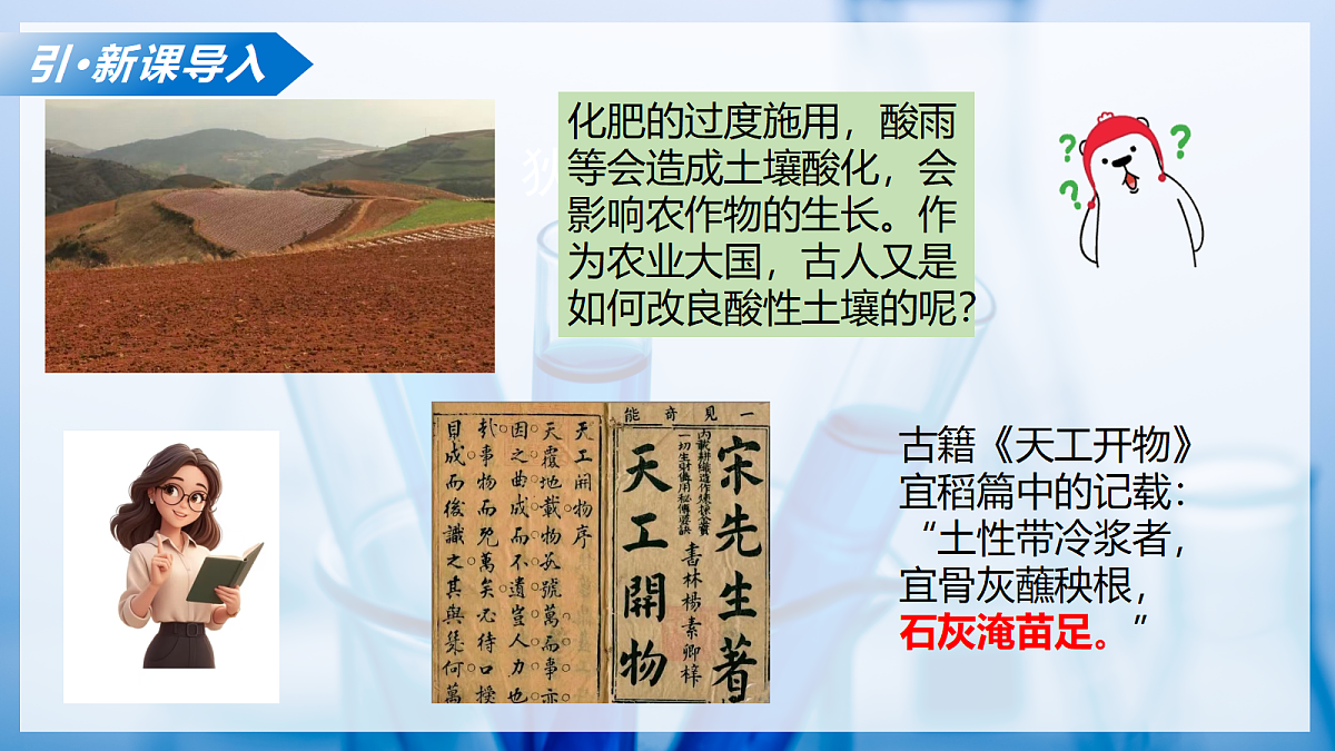 课题3 调节土壤酸碱性与施用营养元素 第2课时(教学课件)化学沪科版五四学制2024九年级全一册第4页