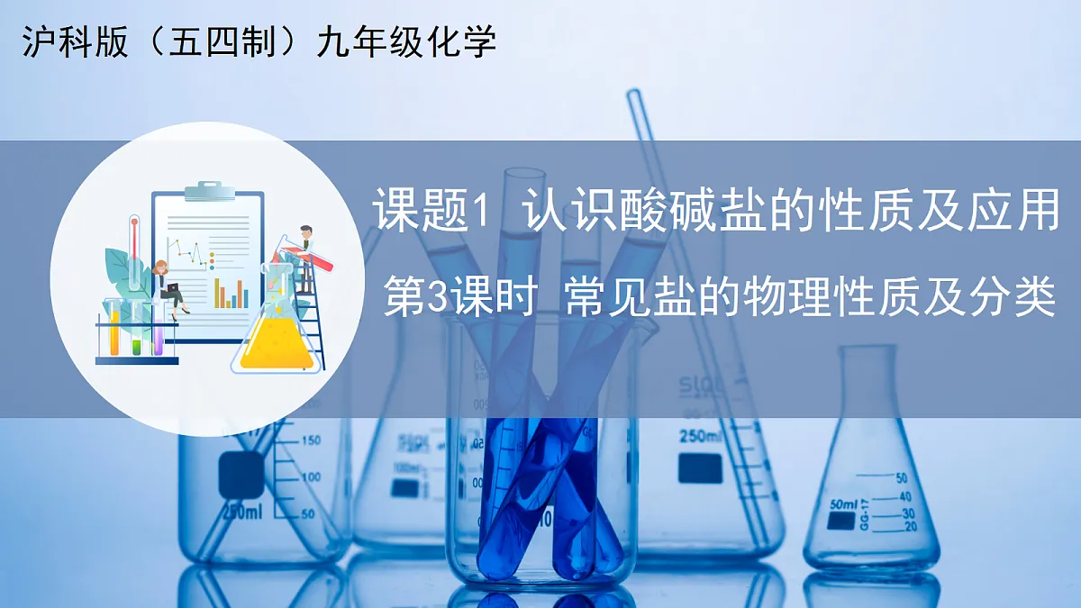 课题2 认识酸、碱、盐的性质和应用 第3课时(教学课件)化学沪科版五四学制2024九年级全一册第1页