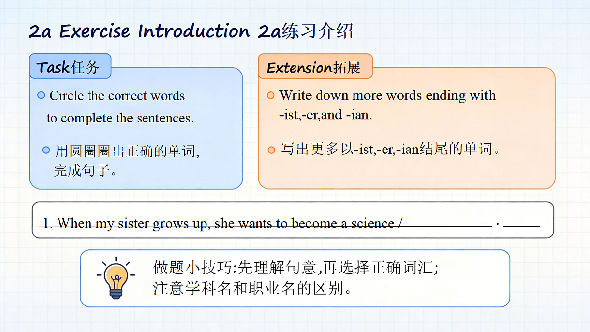 人教版初中英语9年级上册 Unit2 Inspiring People Vocabulary 2a-2c(课件)第5页