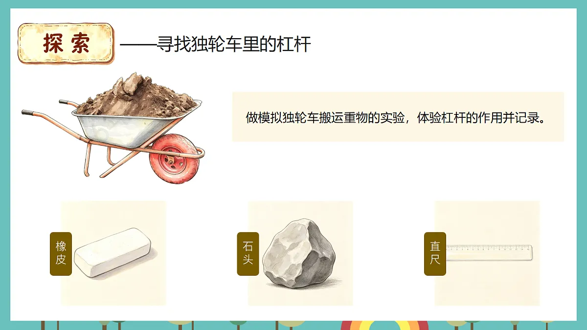 2.2 独轮车省力的秘密 - 小学科学五年级上册 同步教学课件(教科版2024)第6页