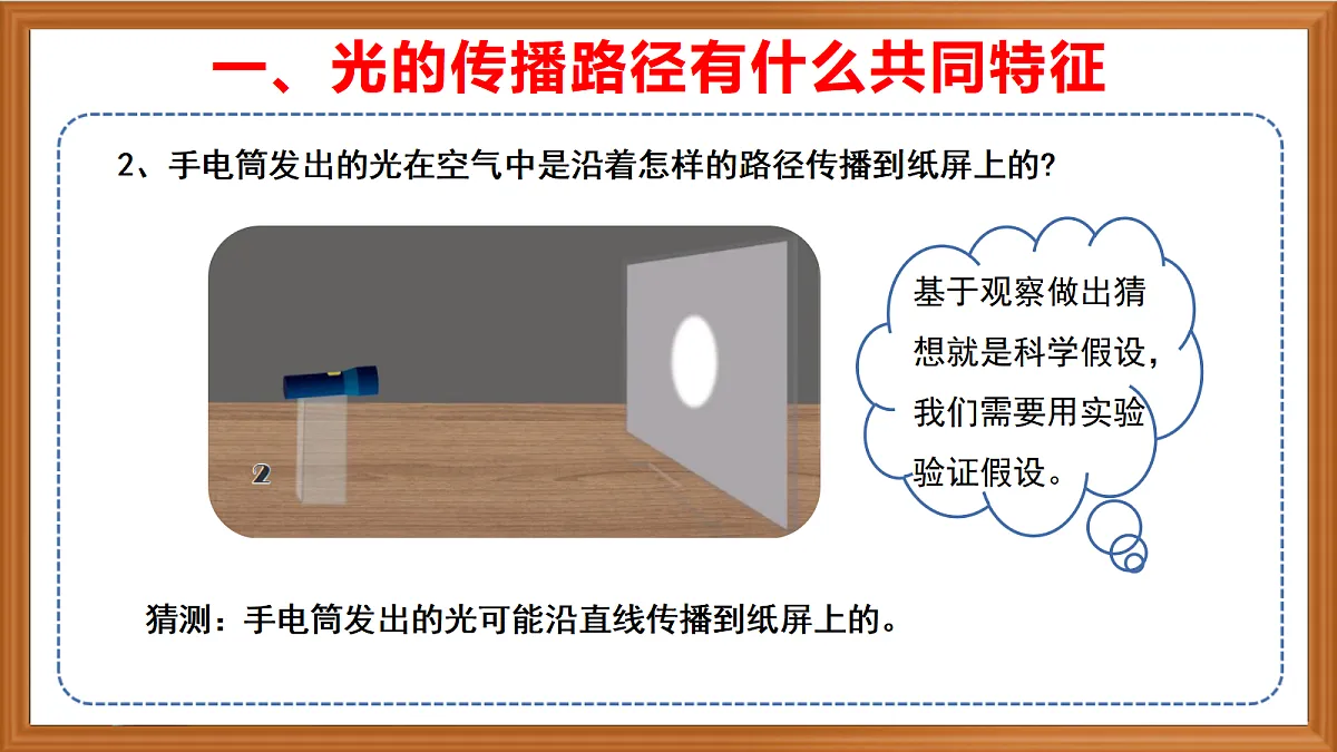 新苏教版小学科学五年级上册第一单元《1 光的传播》课件+视频+作业设计第5页