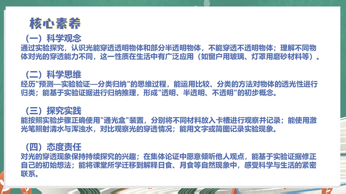 2.3 光能穿透物体吗(教学课件)【含AI视频】科学教科版六年级上册(新教材)第2页