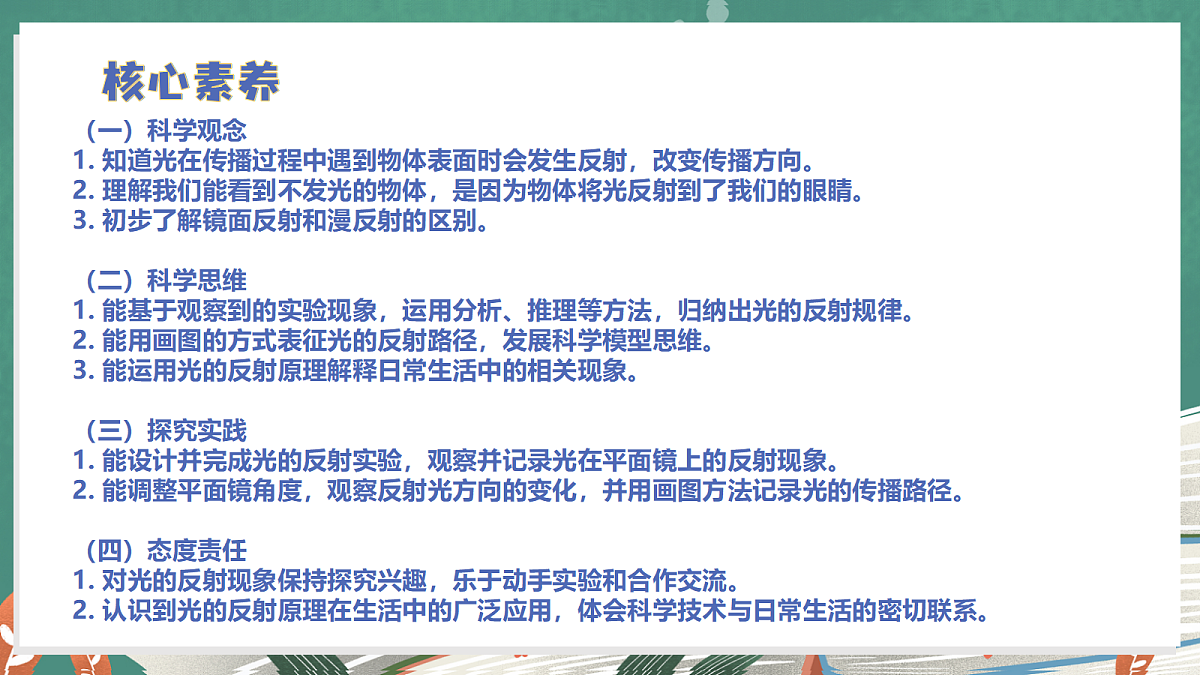 2.4 光的反射现象(教学课件)【含AI视频】科学教科版六年级上册(新教材)第2页