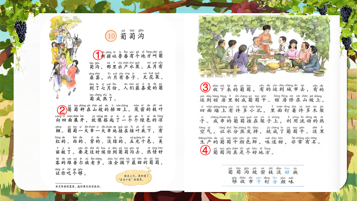10.葡萄沟-教学课件第6页